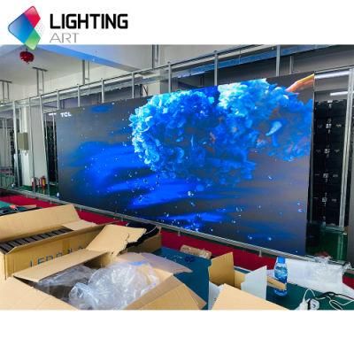 2021 UHD Series Ultra Small Pixel Pitch Indoor LED Billboard High Resolution Video Wall Display Screen with 480*480 Die Cast Aluminum