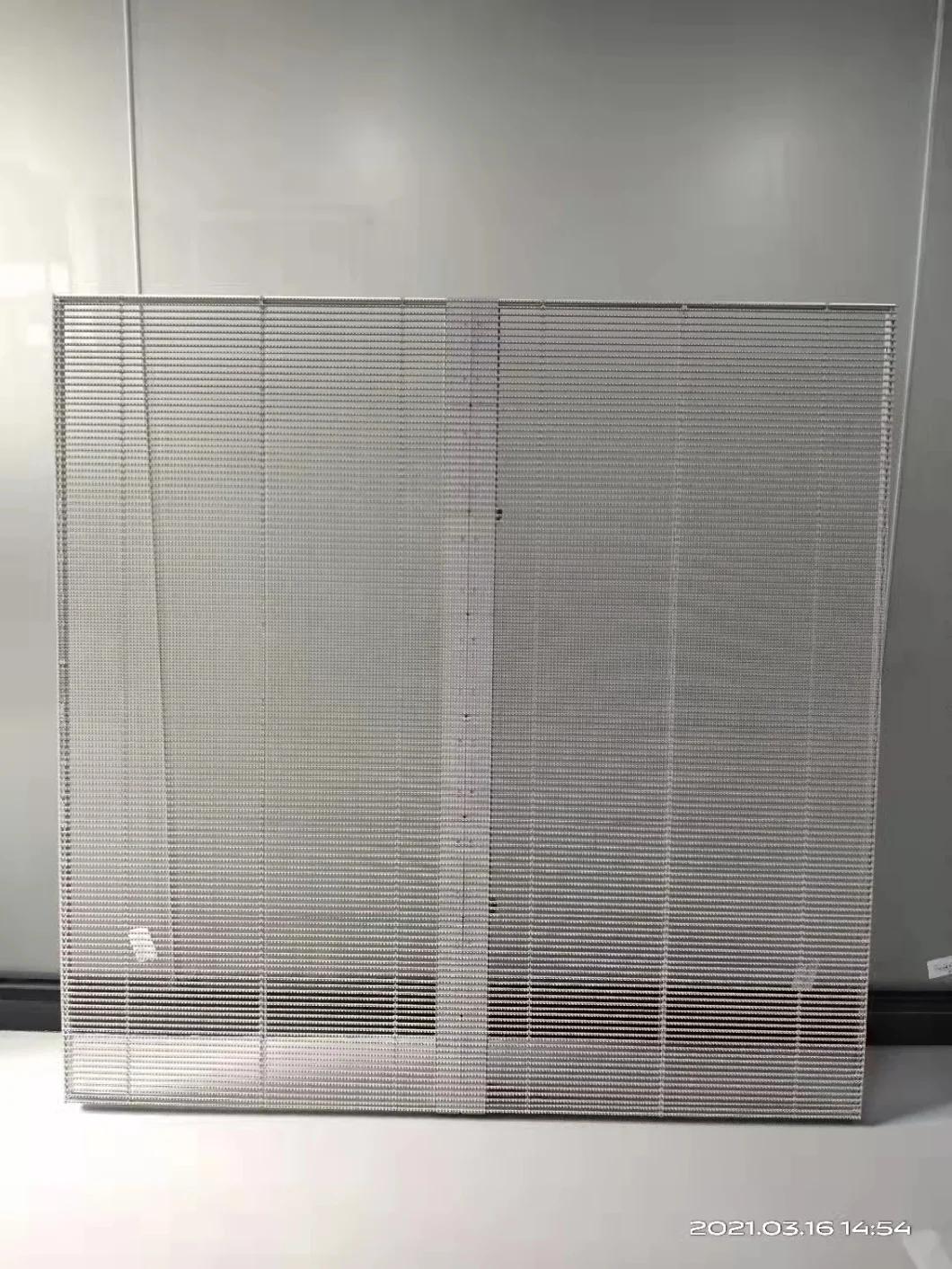 Shopping Mall Advertising Outdoor Glass Window Wall Transparent LED Display