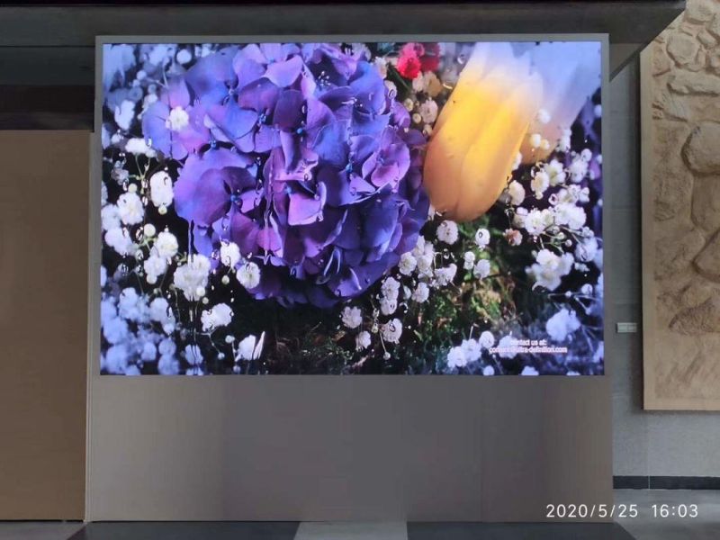 High Resolution Indoor P3mm Advertising Display Panel Small Pixel Pitch