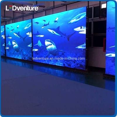 P7.62 Indoor Fixed Full Color LED Display Background Wall