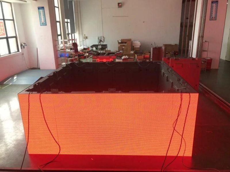 Special P6 LED Cube Screen Irregular Shaped Indoor LED Display