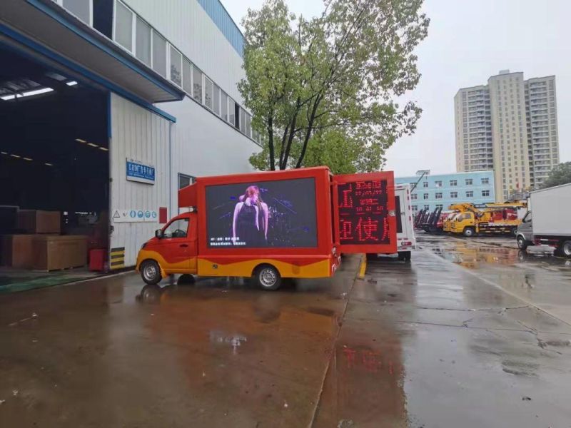 Mobile Advertising Truck Installation LED Digital Signage LED Truck Display