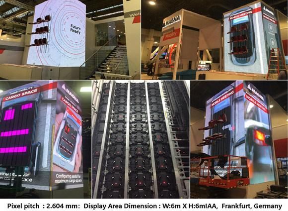 High Refresh Indoor Full Color P1.6 LED Video Wall