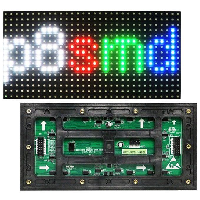 High Brightness SMD P8 512X512mm Outdoor LED Display (256X128mm) for Advertising Stage Rental Display