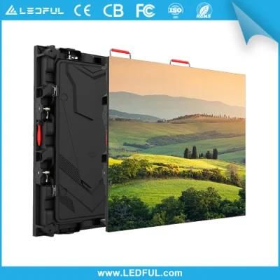 Chinese Waterproof LED Screen P10 Die Casting Aluminum Cabinet