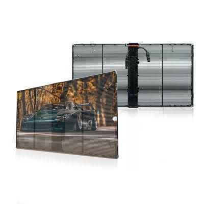 High Transparency P3.9-10.41mm Indoor Rental Transparent LED Display