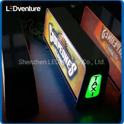 Outdoor P5 Double Sided 1120X320mm LED Display Screen for Mobile Advertising