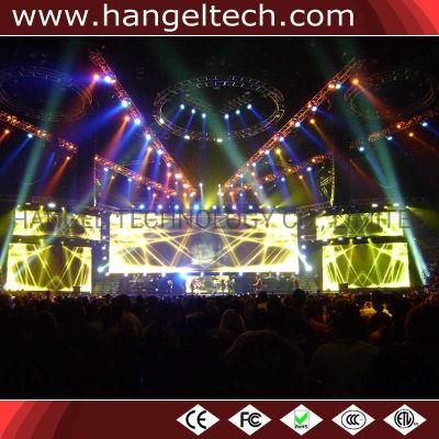Indoor P3.91mm Rental LED Video Wall for Stage Backdrop Screen (Die-casting Cabinet 500X500mm)