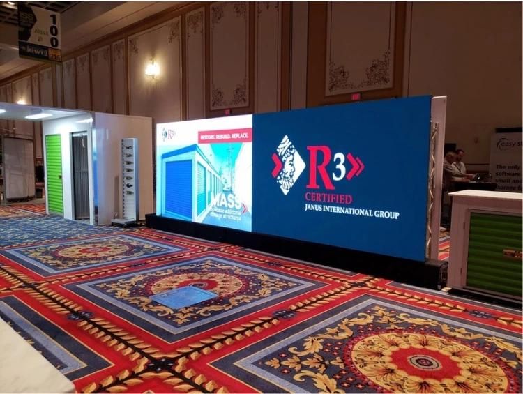 HD P3.91 Rental Indoor LED Video Wall for Adverstising Display