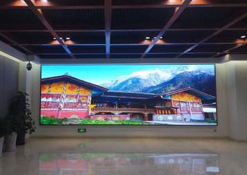 800-1200CD/M^2 Video Display Fws Cardboard, Wooden Carton, Flight Case 3D Hologram Fan LED Screen