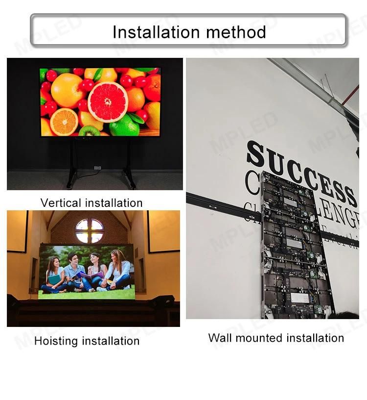 New UHD Small Pixel Pitch 4K Seamless High Density Difinition 3840Hz Refresh Rate China Digital Indoor Conference Signage P1.56 P2 P1.875 P1.923 LED Display