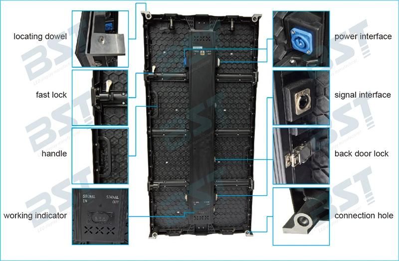 P4.81 Commercial Rental LED Display Video Wall Screen (HD)