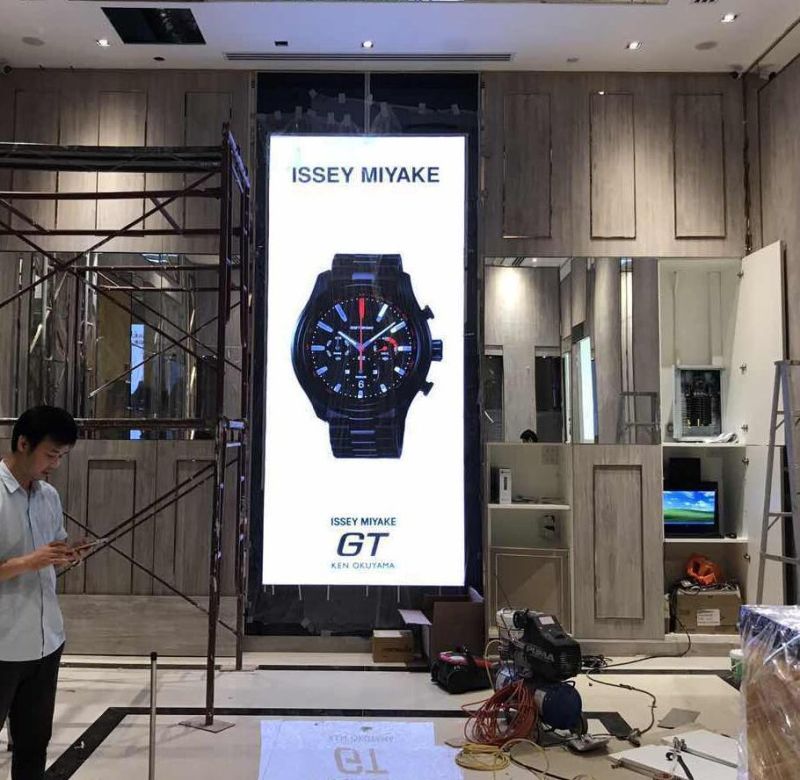 Front Service P6mm Indoor LED Video Display in Shopping Mall