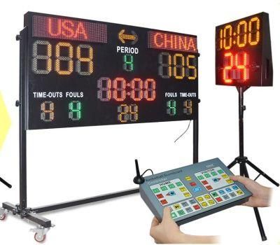 IP65 Waterproof LED Signs China LED Digital Basketball Football Scoreboard Display