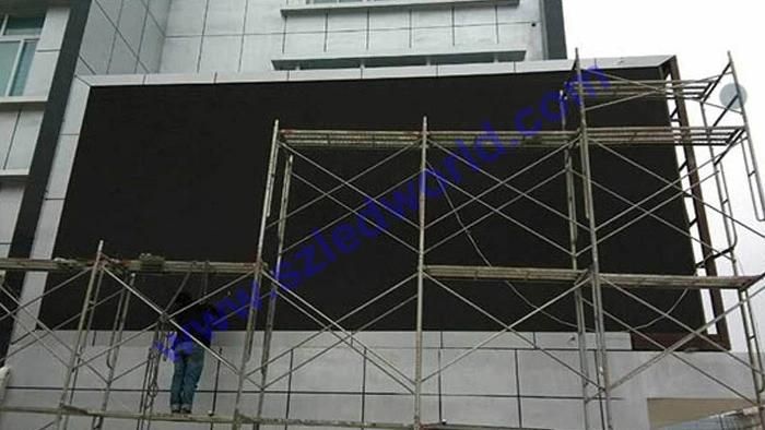 P10 High Brightness Outdoor Fixed LED Wall Video