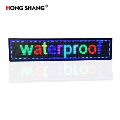 Car LED Display Bus Advertising Advertising Signs Commercial Rolling Screen