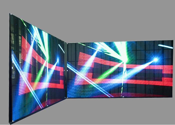 10, 000nits See-Through LED Strip Display Panels for Media Facade