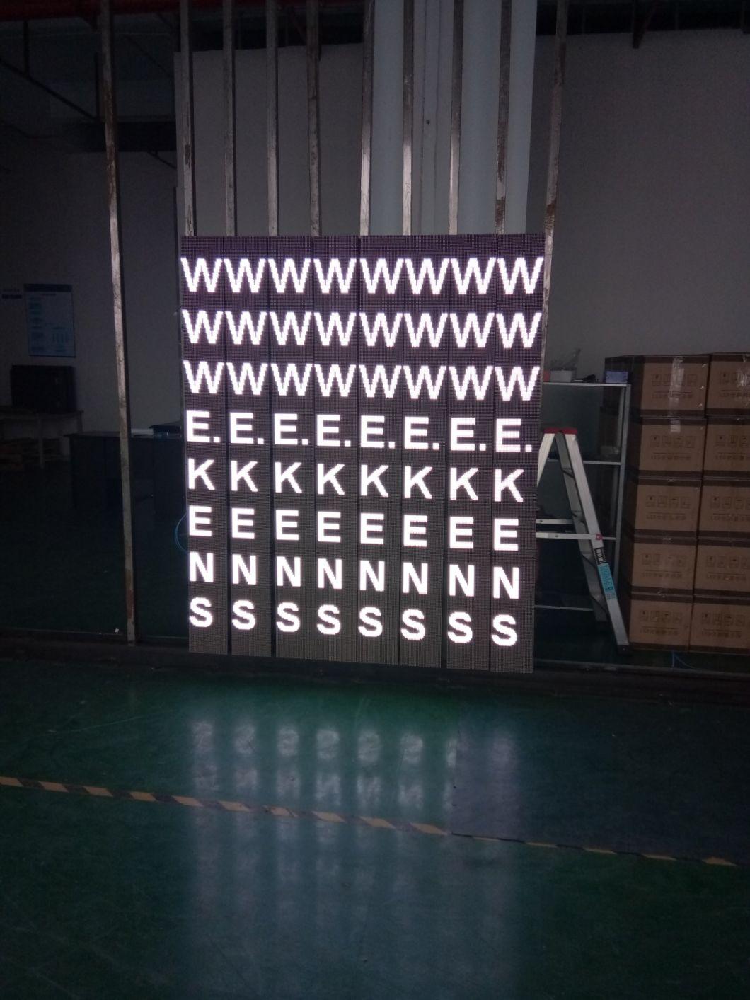 High Quality P6 Indoor Vertical Video Advertising LED Sign Display