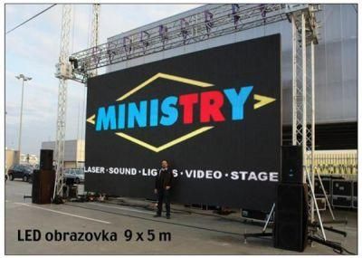 Outdoor P10 LED Display Screen Sign for Advertising