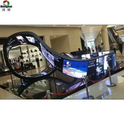 Special-Shaped Mobius Ring Shaped Indoor P2.5 LED Display with Soft LED Module