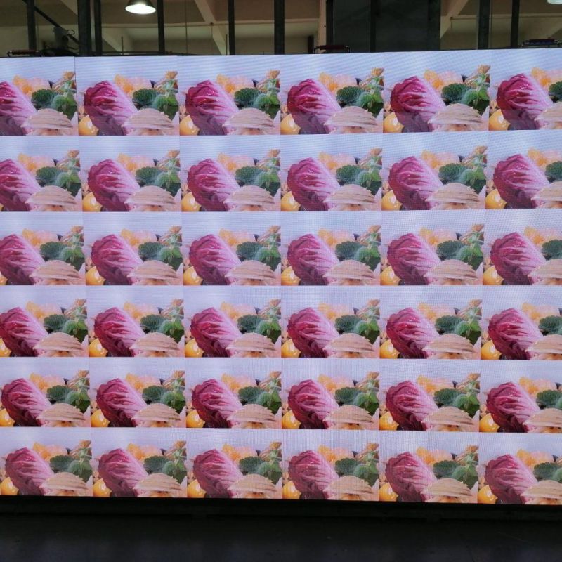 P3.91 Fixed Outdoor LED Display Screen 500*500mm for Advertising