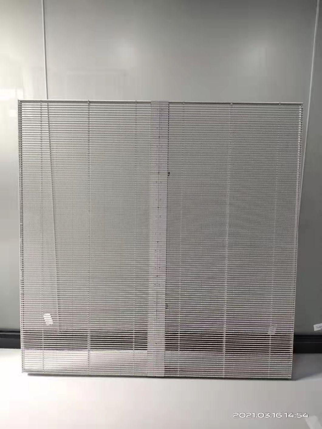 P10.4 High Brightness Transparent Curtain Window LED Display