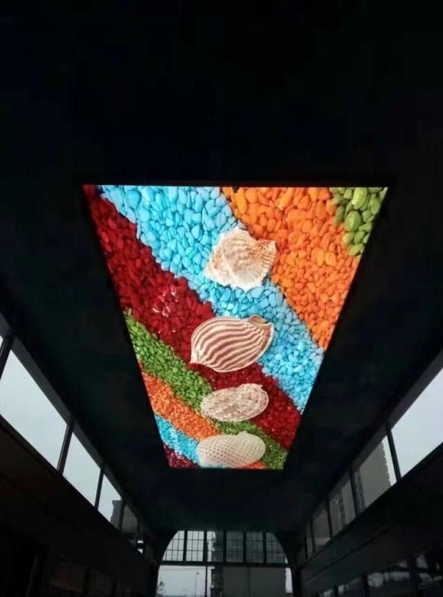 HD Full Color Sky Screen Soft Custom Ceiling LED Screen