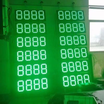 16inch Single Color LED Gas Price Sign Display Price Change Signboard for Gas Station