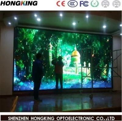 P3mm Indoor Fixed Installation LED Display Screen, Iron Cabinet Indoor LED Display for Shopping Mall Adverting