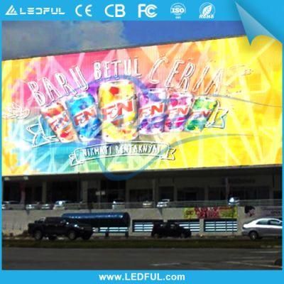 Full Color P15.6/P25 Outdoor Transparent LED Display for Advertising