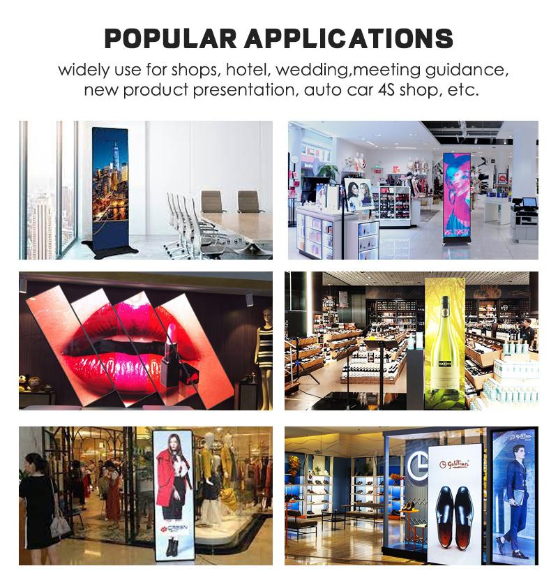 P3/P2 /P2.5 Indoor Poster LED Display for Shop Advertisement