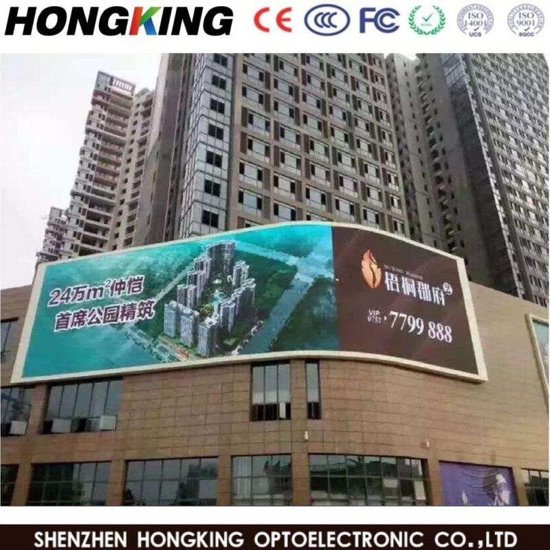 High Brightness Outdoor P10 SMD RGB LED Video Wall