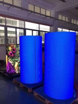 Cylindrical Indoor P2 Soft Flexible Curved LED Advertising Board