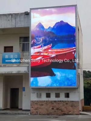 P6mm IP65 Waterproof Outdoor Advertising Board LED Display Screen Factory