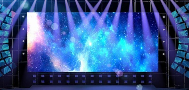 Stage Performance CE Approved Fws Cardboard and Wooden Carton Advertising Display LED Screen