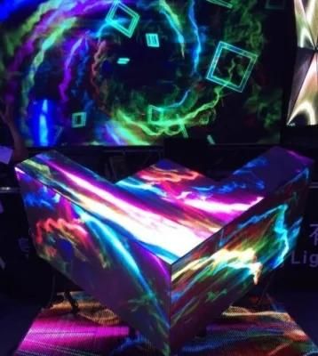 Cool Custom Creative Bomber Shape P5 DJ Stage LED Screen