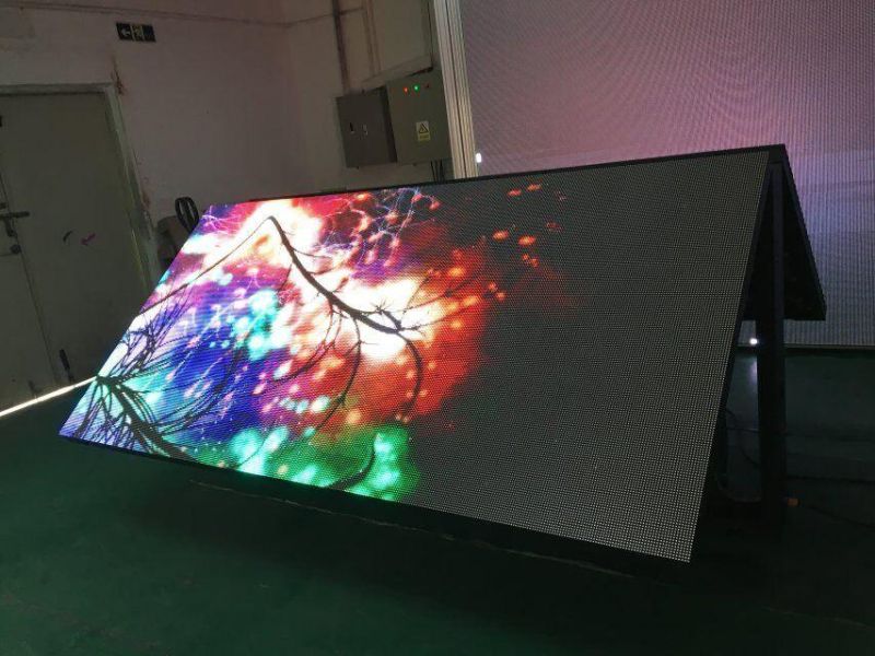 Customized Front Service P6 2side LED Large screen Outdoor Advertising Display Fixed