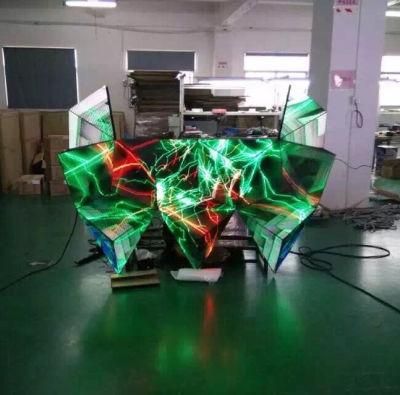 Full Color Night Elves P5 LED Video Screen in Club DJ Both