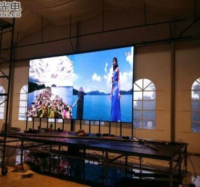 High Resolution Indoor P4 LED Advertising TV Display/LED Screen