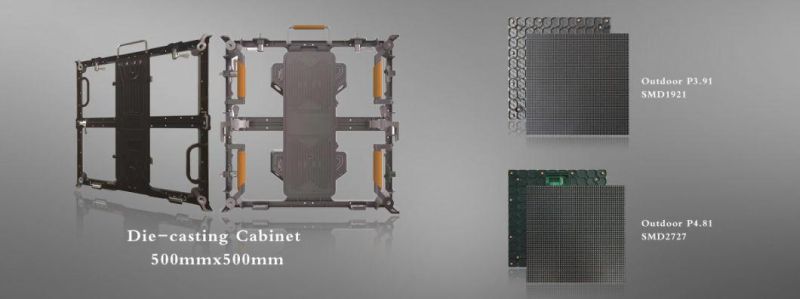 Hooshine Rate Indoor P3.91 SMD1921 Rental LED Display Screen