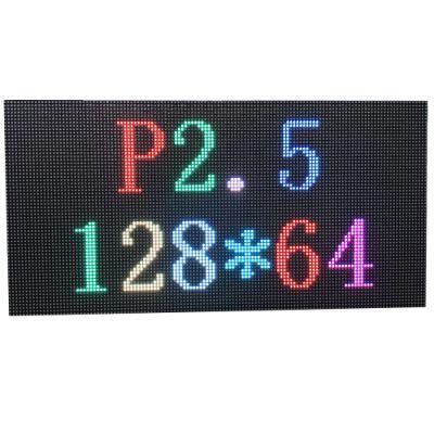 128X64dots SMD Indoor Usage P2.5 Full Color LED Module 320*160