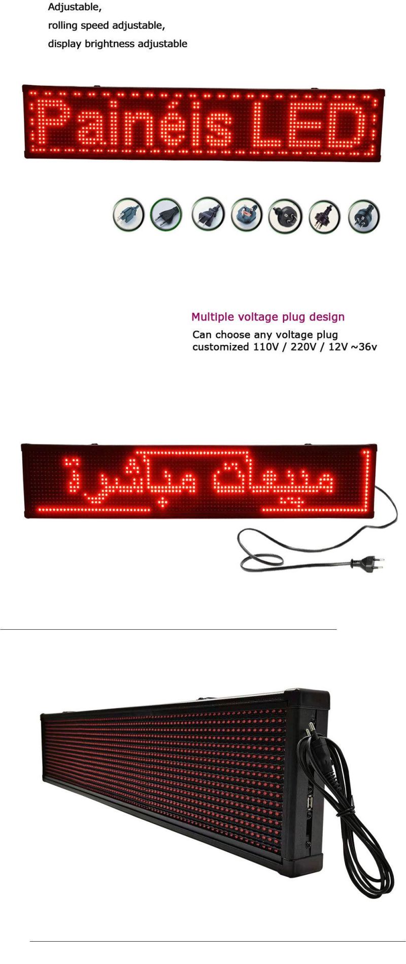 Custom LED Advertising Graphic Display Panel P10 Mobile Billboard