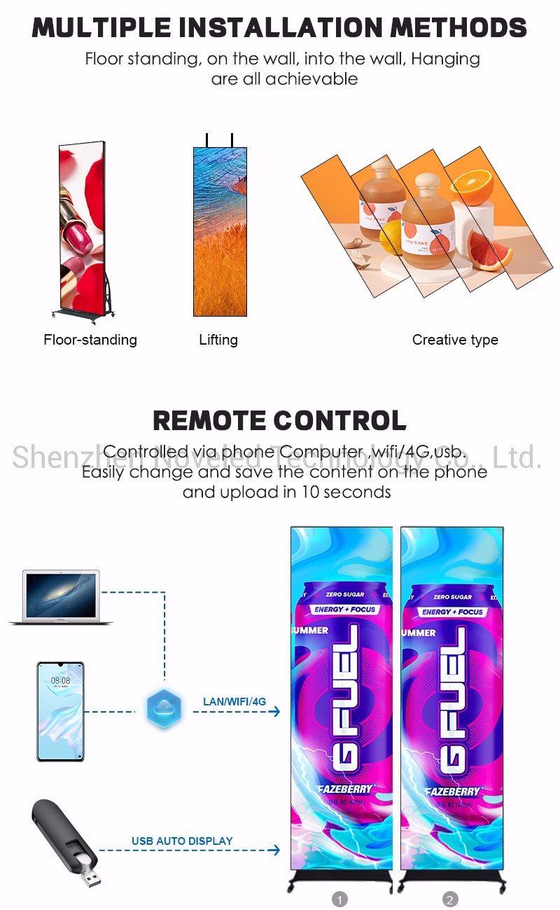 Flexible Display P1.8 P2 P2.5 P3 P4 Module Panels Foldable Circular SMD 2121 Soft Circle Video Wall Round Cylinder LED Screen