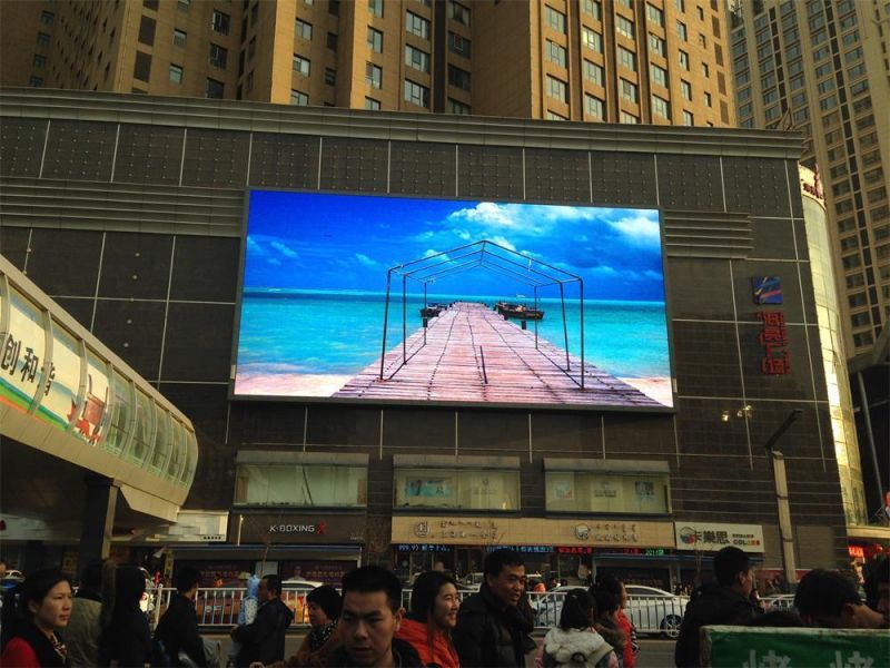 High Brightness Outdoor Waterproof P6/P8/P10mm Advertising LED Display