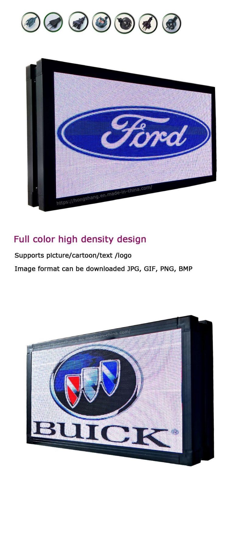 P2.5 Indoor Double-Sided Signboards Replacement LED LCD TV Screens