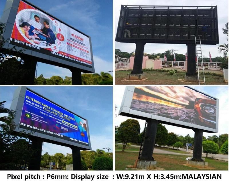 Hight Brightness P5/P6/P8/P10 Outdoor Advertising LED Display Screen/Billboard/Video Wall/Digital Sign