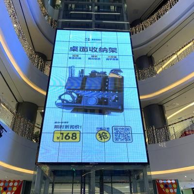 P3.9 5.2 6.2 7.8 Mesh Transparent LED Display