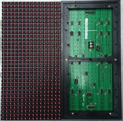 Monochrome Red P10 DIP546 LED Module 4000PCS in Stock