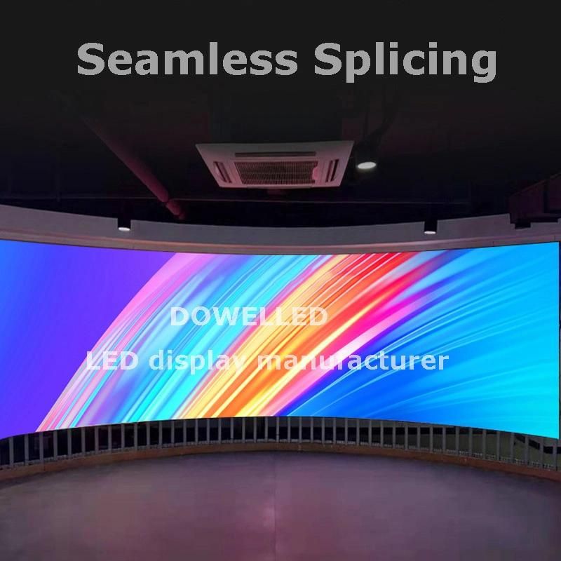 High Refresh Rate 3840Hz Indoor P1.875 SMD1515 Advertising Panel Background Wall Retail LED TV Display