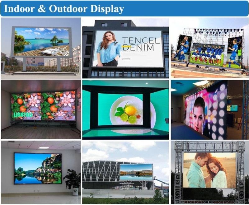 Energy-Saving Outdoor LED Panel RGB P10 /P5/P8 P6 SMD LED Display Module